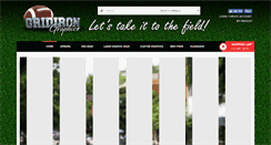 Desktop Screenshot of gridirongraphics.com